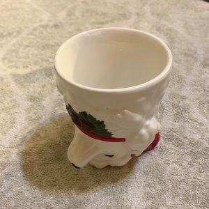 Dog display Christmas mug